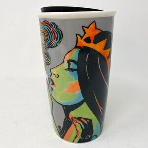 2016 Starbucks 25th Anniversary Siren Collection MILTON GLASER Travel Tumbler